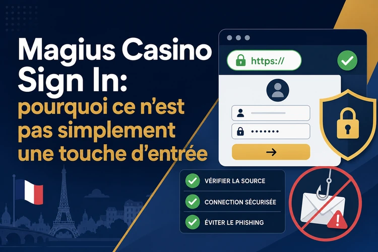 Magius Casino Sign In: pourquoi ce n'est pas simplement une touche d'entrée
