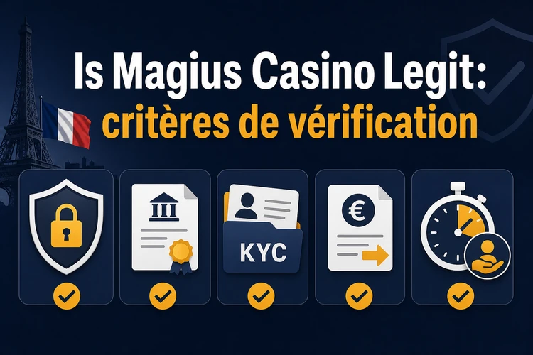Is Magius Casino Legit: critères de vérification